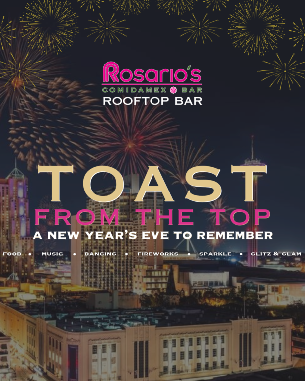 Flyer for Rosarios NYE Party